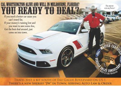Cowboy Car Salesman Branding
