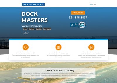 Dock Masters Inc Website